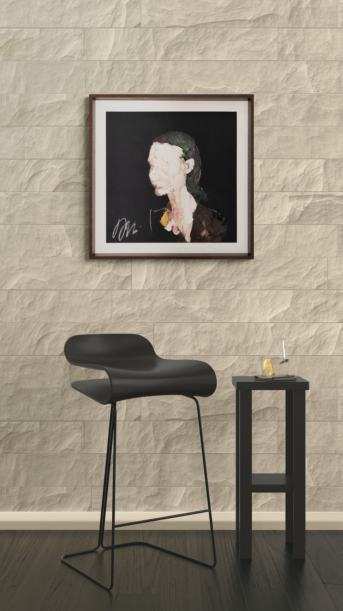 mirror series UNTITLED Portrait (Large size)  contemporary painting art