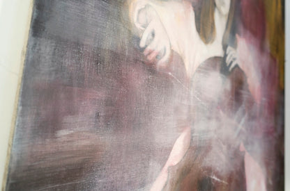 The Cellist contemporary painting art