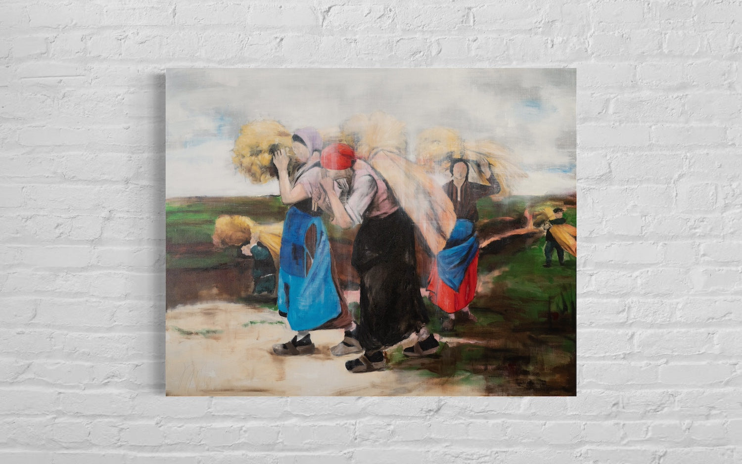’The Gleaners’ after Jean-François Millet