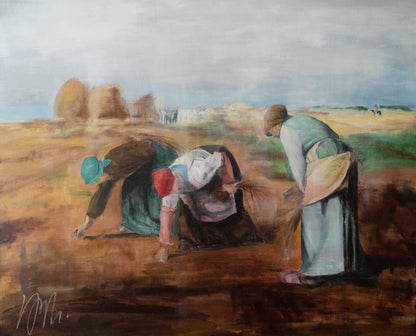’The Gleaners’ after Jean-François Millet