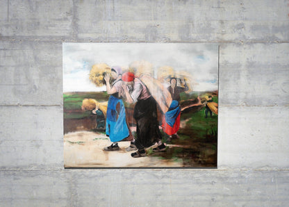 ’The Gleaners’ after Jean-François Millet
