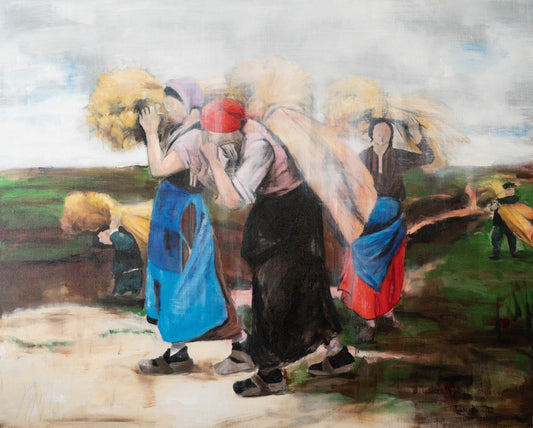 ’The Gleaners’ after Jean-François Millet