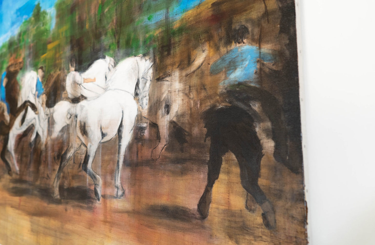 The Horse Fair contemporary after Rosa Bonheur contemporary painting art