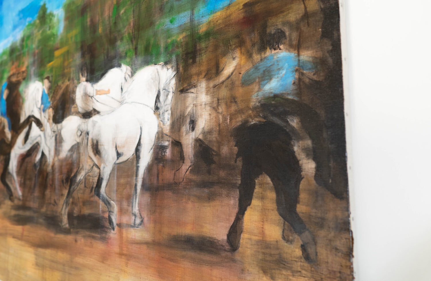 The Horse Fair contemporary after Rosa Bonheur contemporary painting art