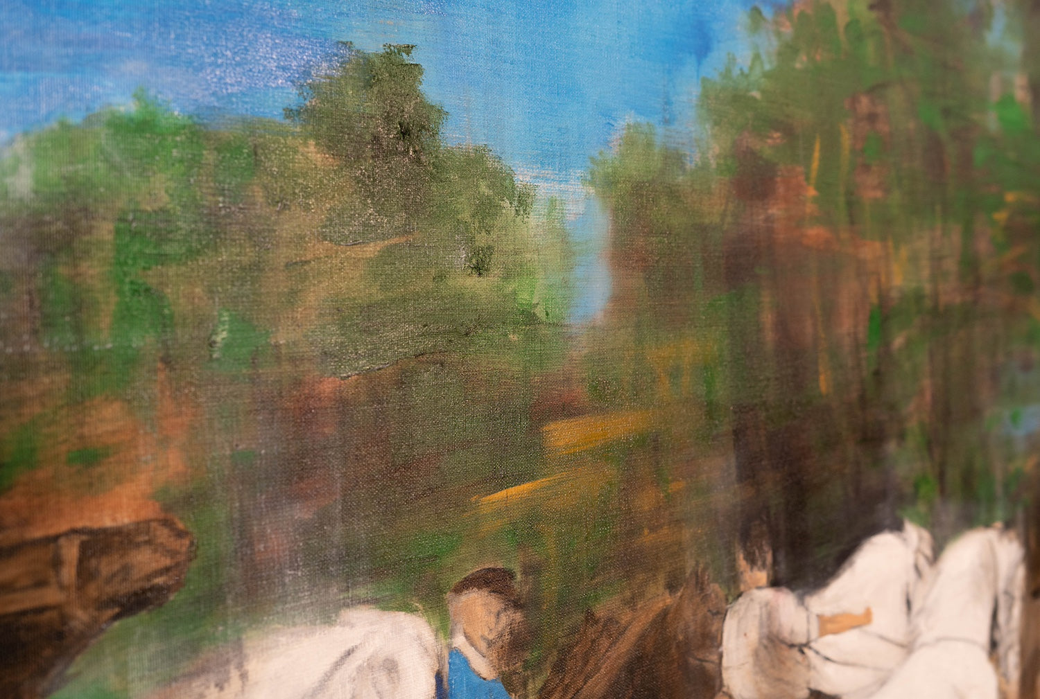 The Horse Fair contemporary after Rosa Bonheur contemporary painting art