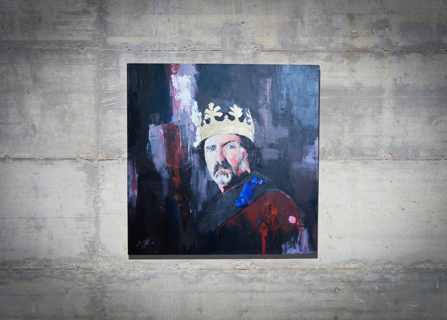 The King contemporary painting art