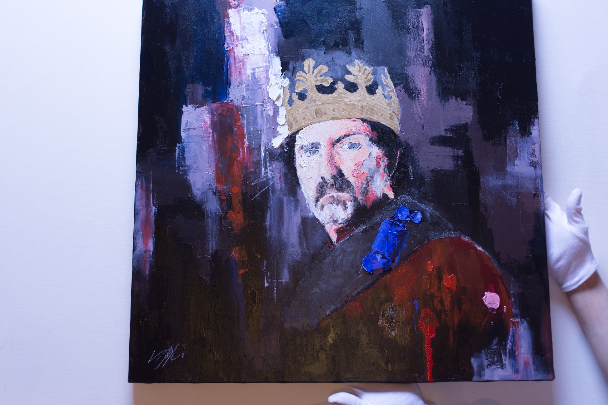The King contemporary painting art