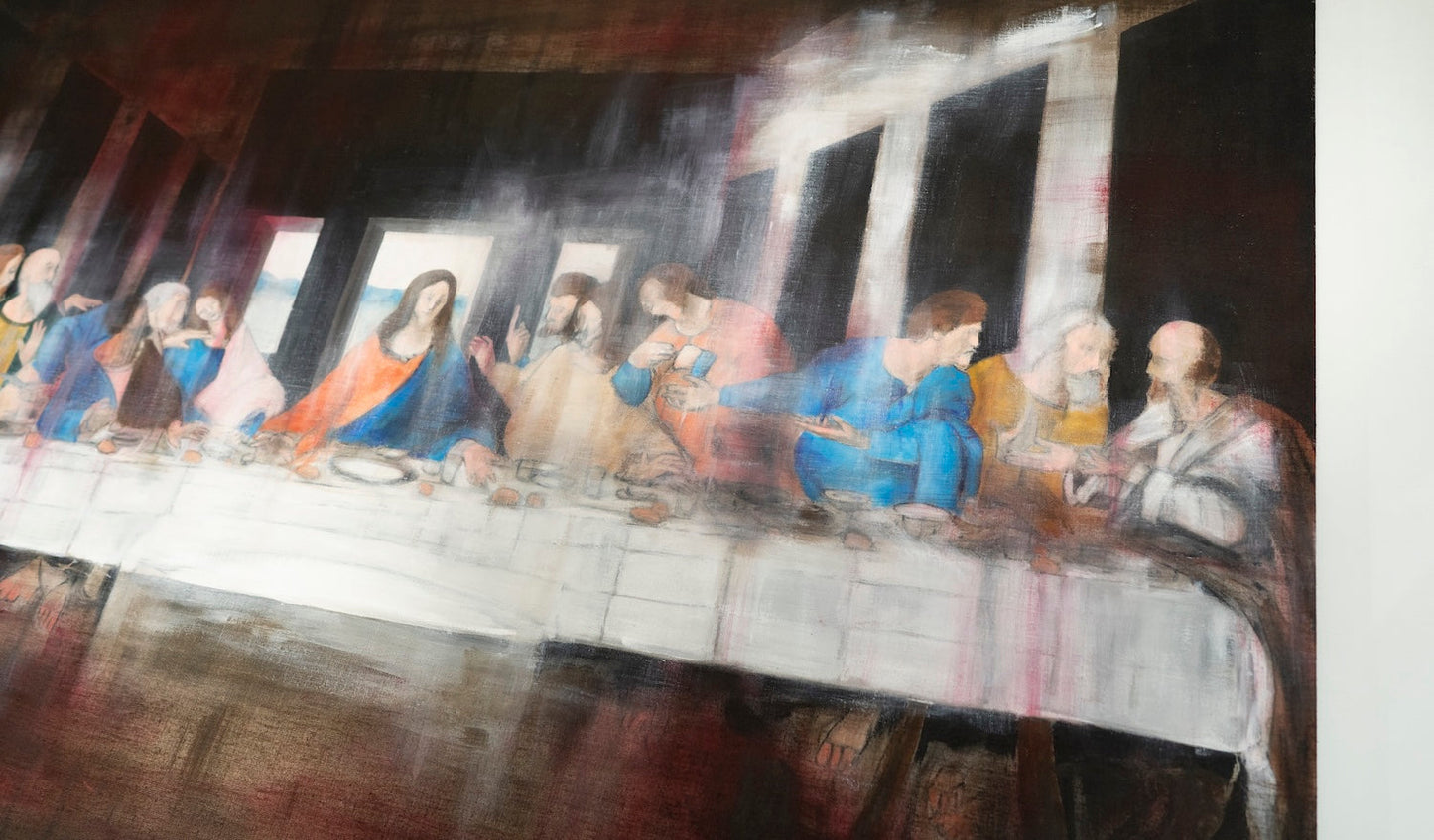 The last supper contemporary    contemporary painting artist TOMOYA NAKANO