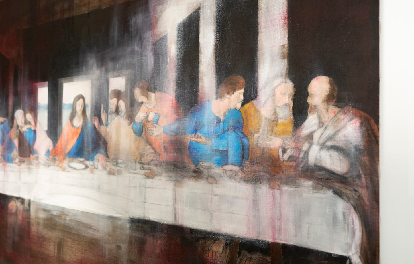 The last supper contemporary    contemporary painting artist TOMOYA NAKANO