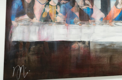 The last supper contemporary    contemporary painting artist TOMOYA NAKANO