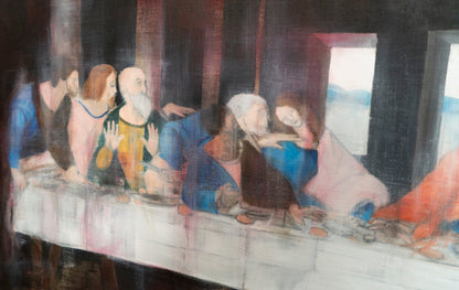 The last supper contemporary    contemporary painting artist TOMOYA NAKANO