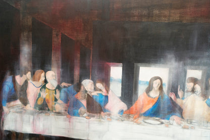 The last supper contemporary    contemporary painting artist TOMOYA NAKANO