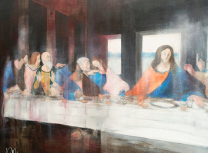 The last supper contemporary    contemporary painting artist TOMOYA NAKANO