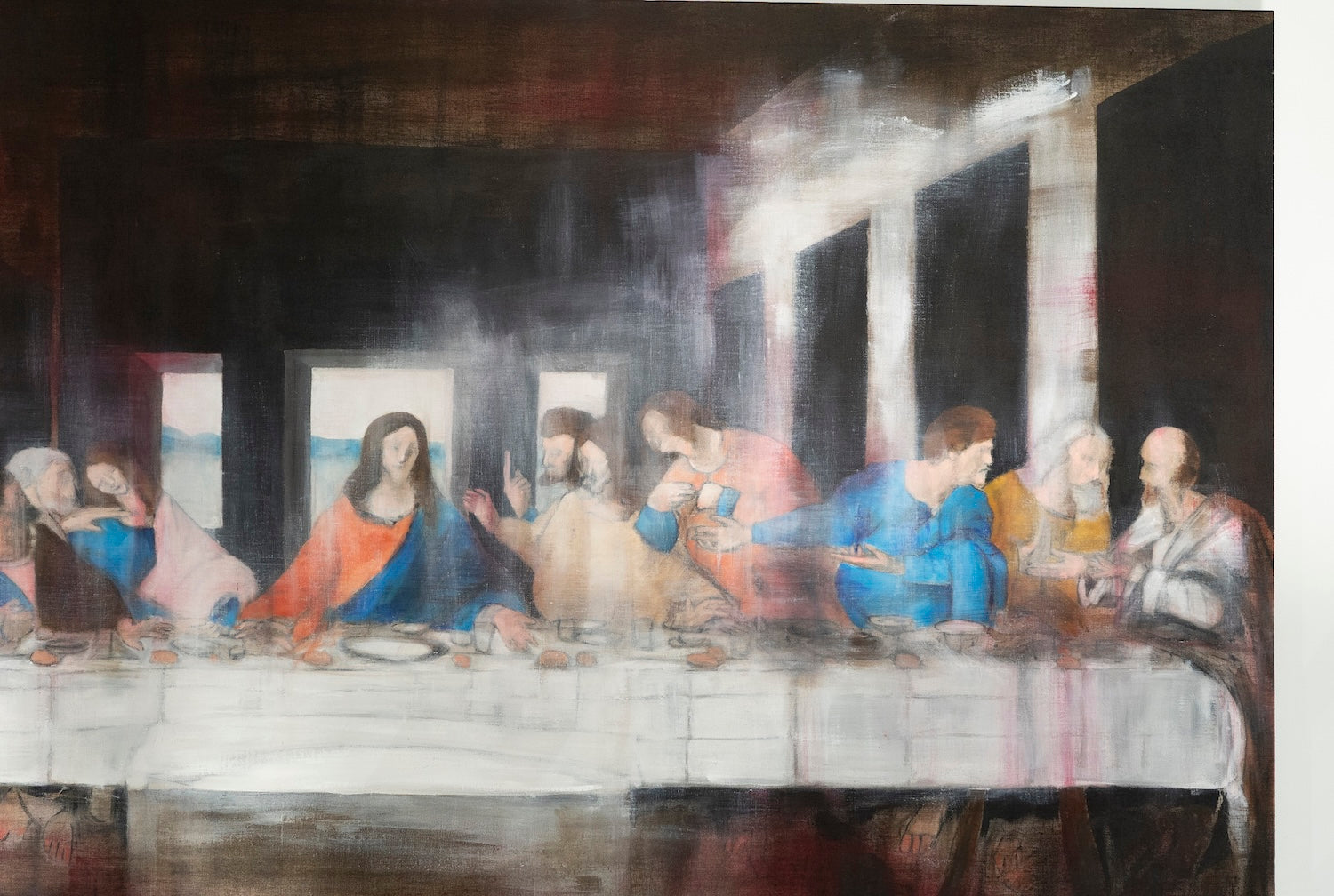 The last supper contemporary    contemporary painting artist TOMOYA NAKANO