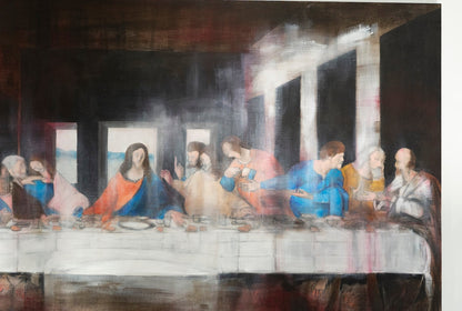 The last supper contemporary    contemporary painting artist TOMOYA NAKANO