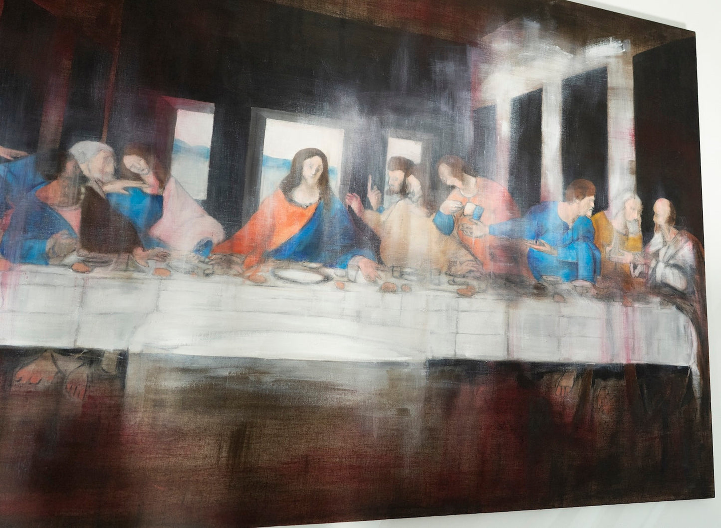 The last supper contemporary    contemporary painting artist TOMOYA NAKANO