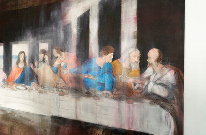 The last supper contemporary    contemporary painting artist TOMOYA NAKANO