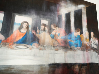 The last supper contemporary    contemporary painting artist TOMOYA NAKANO