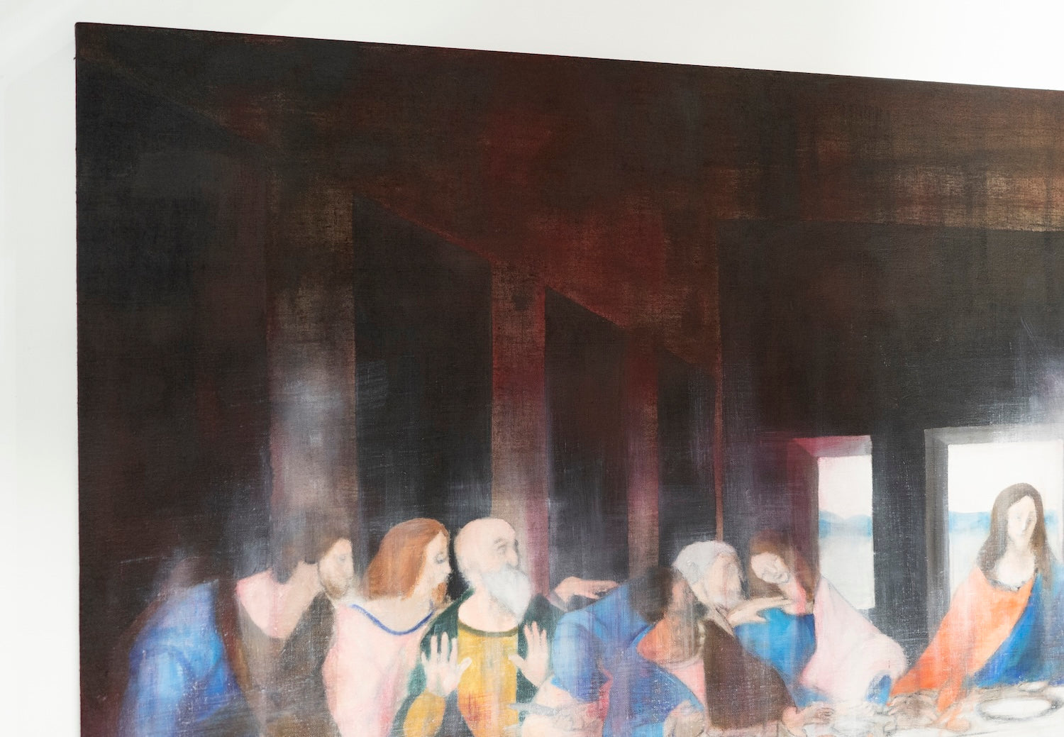 The last supper contemporary    contemporary painting artist TOMOYA NAKANO