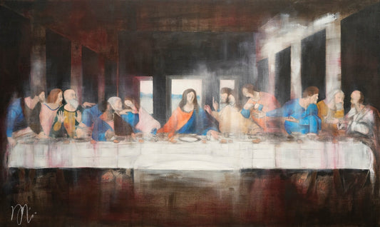 The last supper contemporary    contemporary painting artist TOMOYA NAKANO