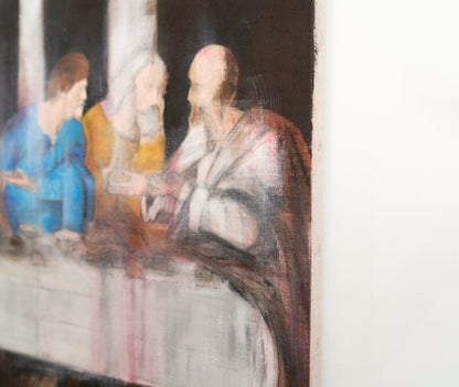 The last supper contemporary    contemporary painting artist TOMOYA NAKANO