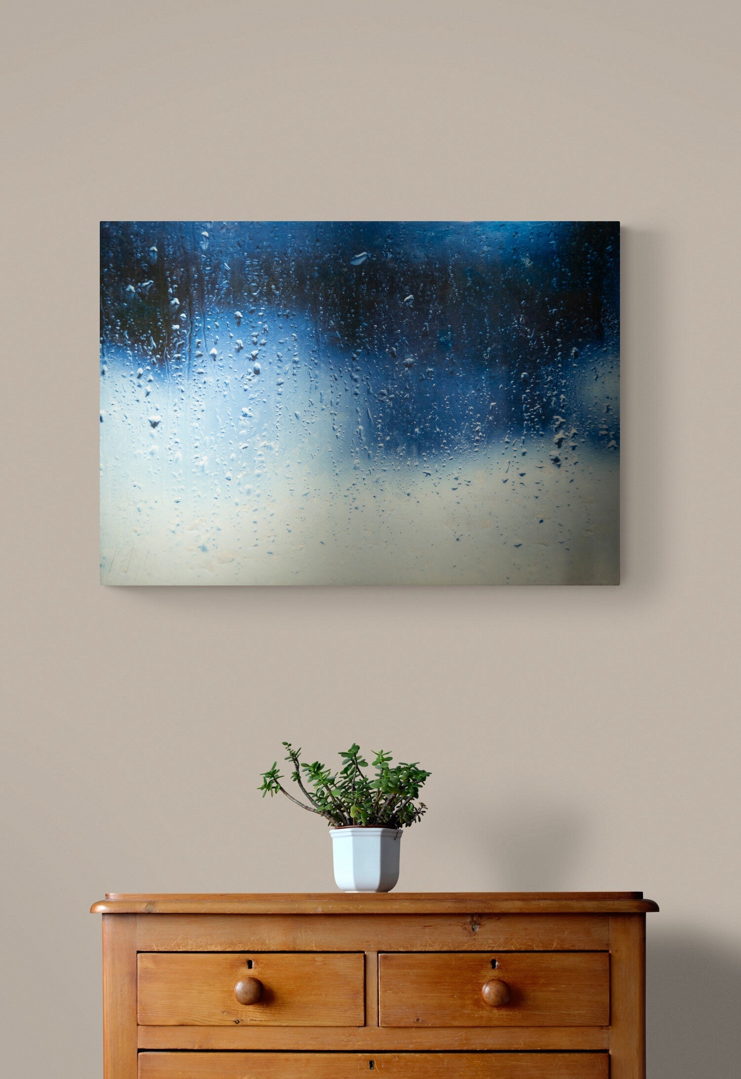The Rain contemporary painting art