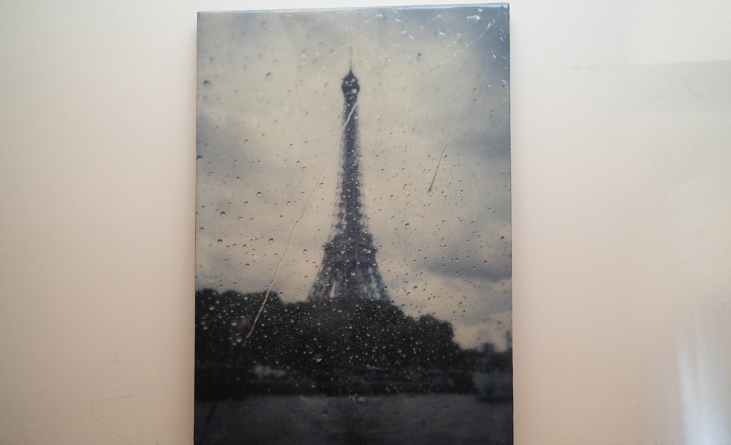 The Rain Paris contemporary painting art