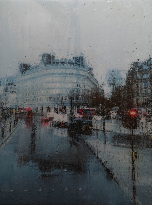 The Rain Paris contemporary painting art