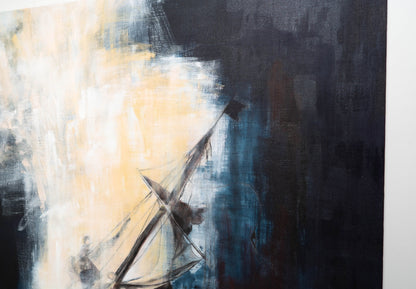 The Storm on the Sea of Galilee after Rembrandt contemporary painting art