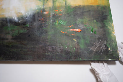 ’The Three Trees contemporary’ after Rembrandt contemporary painting art