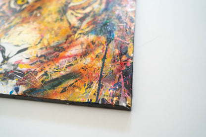 TIGER #5 contemporary painting art