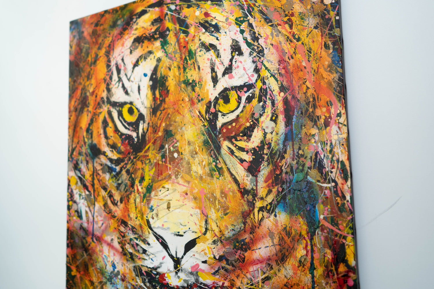 TIGER #5 contemporary painting art