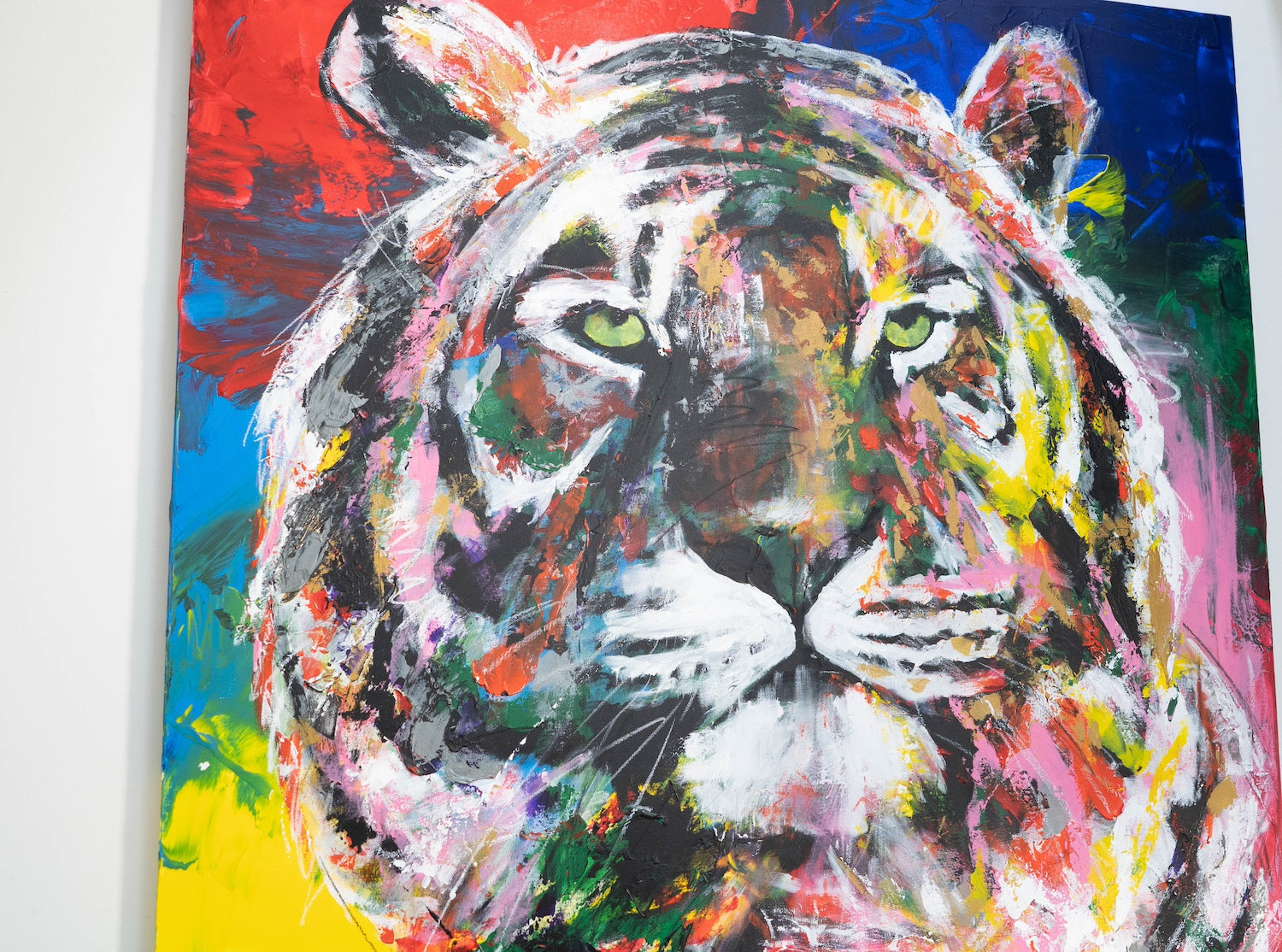 Tiger contemporary painting art