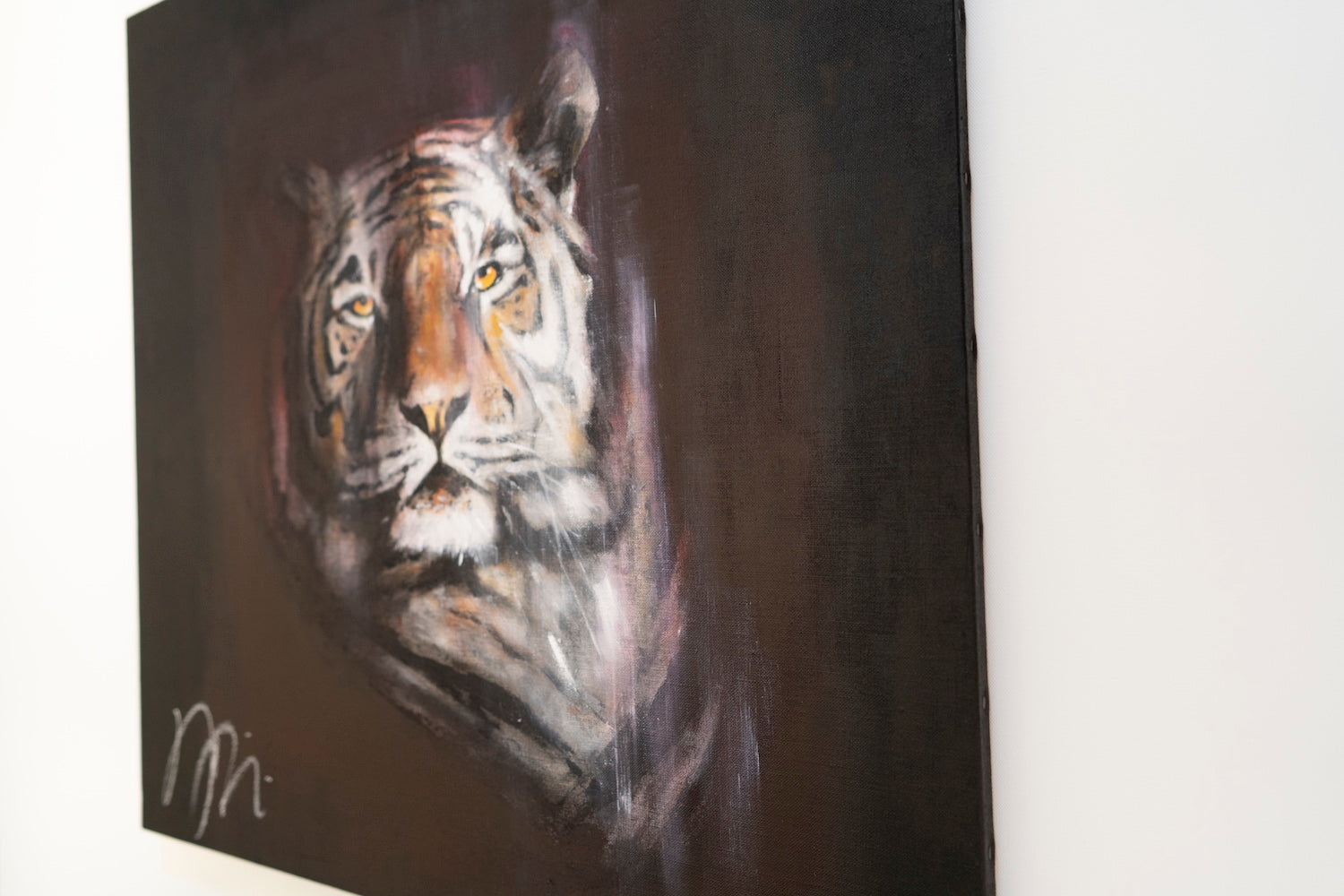 Tiger contemporary painting art