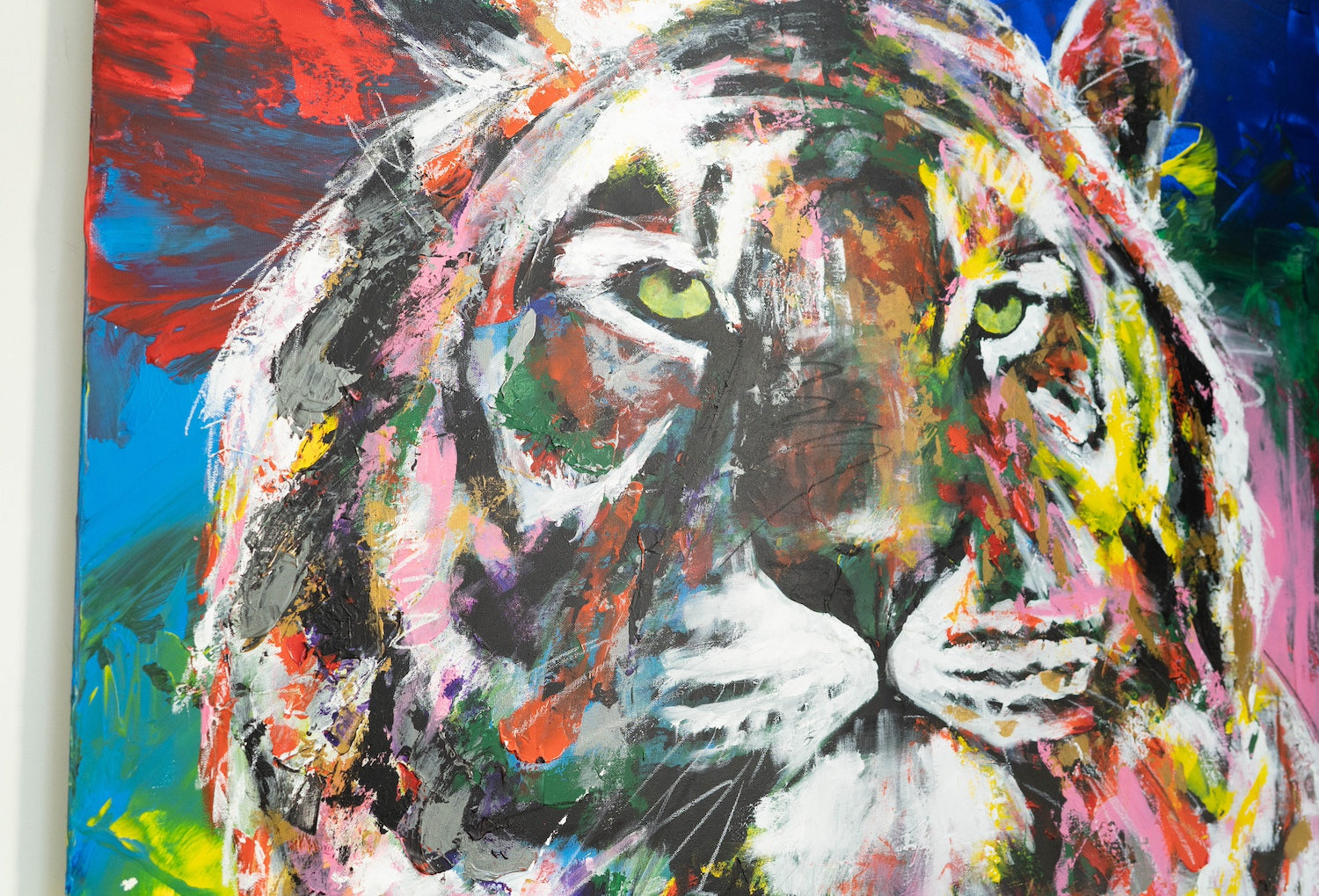 Tiger contemporary painting art