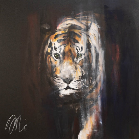 Tiger contemporary painting art