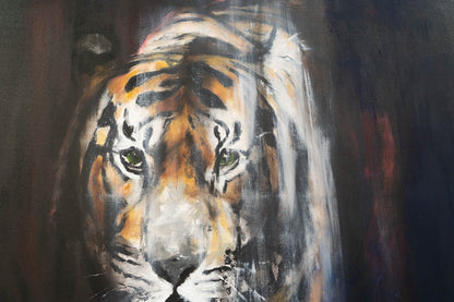 Tiger contemporary painting art