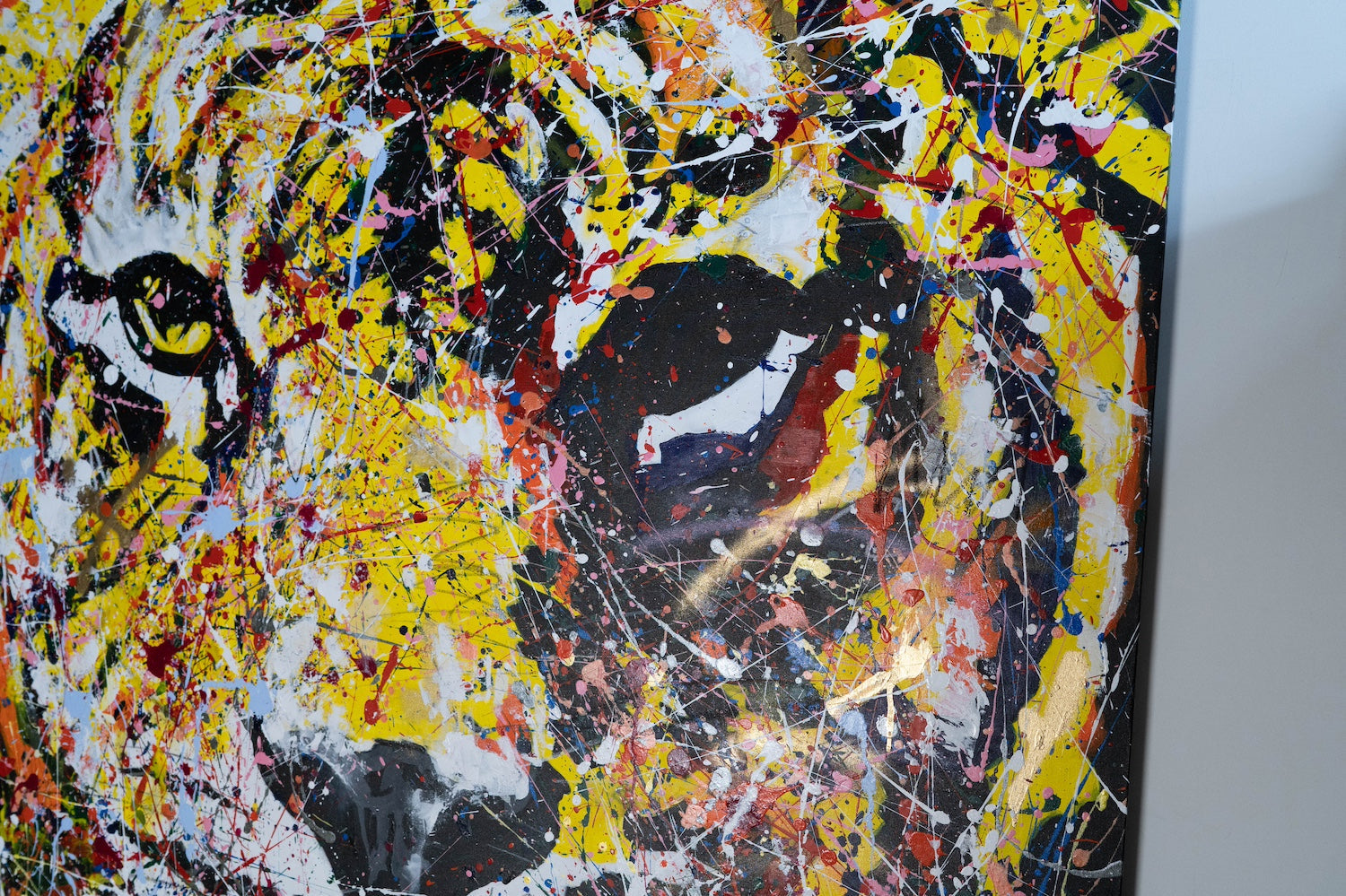Tiger contemporary painting art