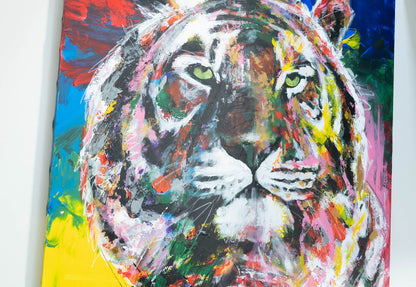 Tiger contemporary painting art