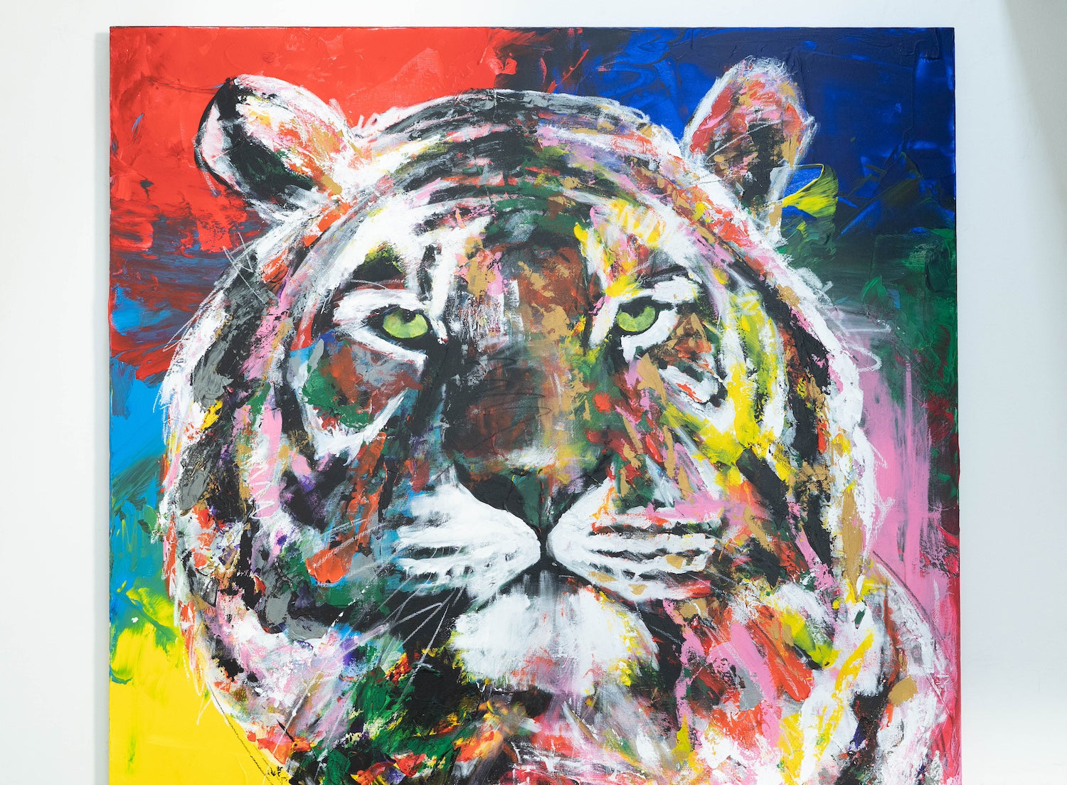 Tiger contemporary painting art