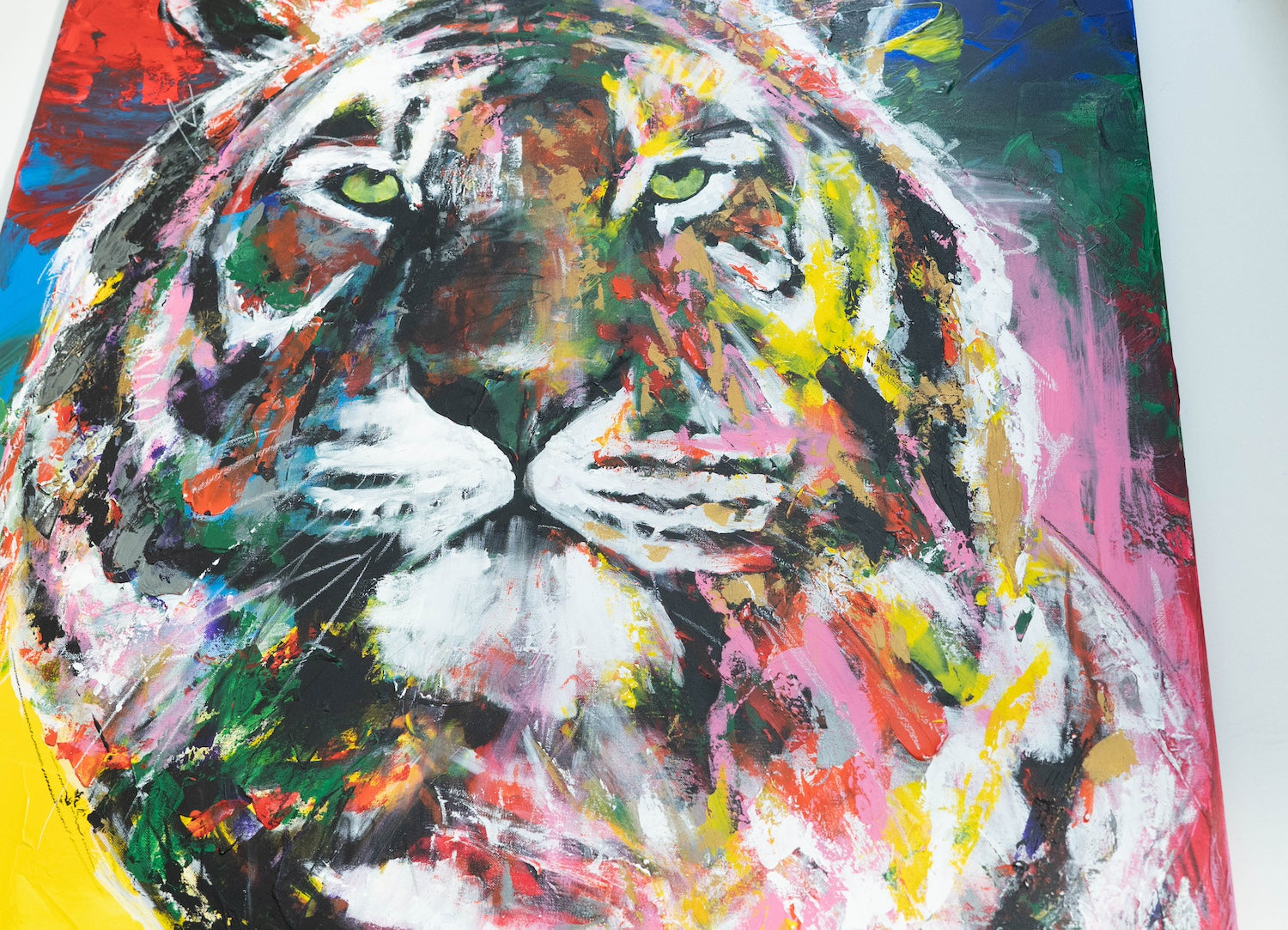 Tiger contemporary painting art