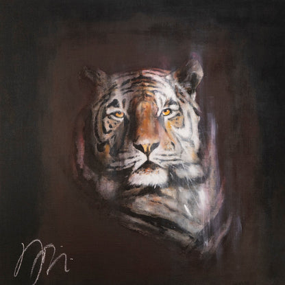 Tiger contemporary painting art