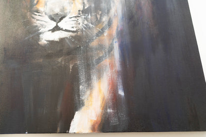 Tiger contemporary painting art