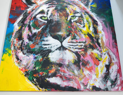 Tiger contemporary painting art