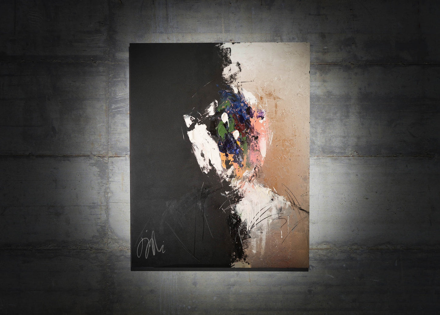 UNTITLED Portrait work contemporary painting art