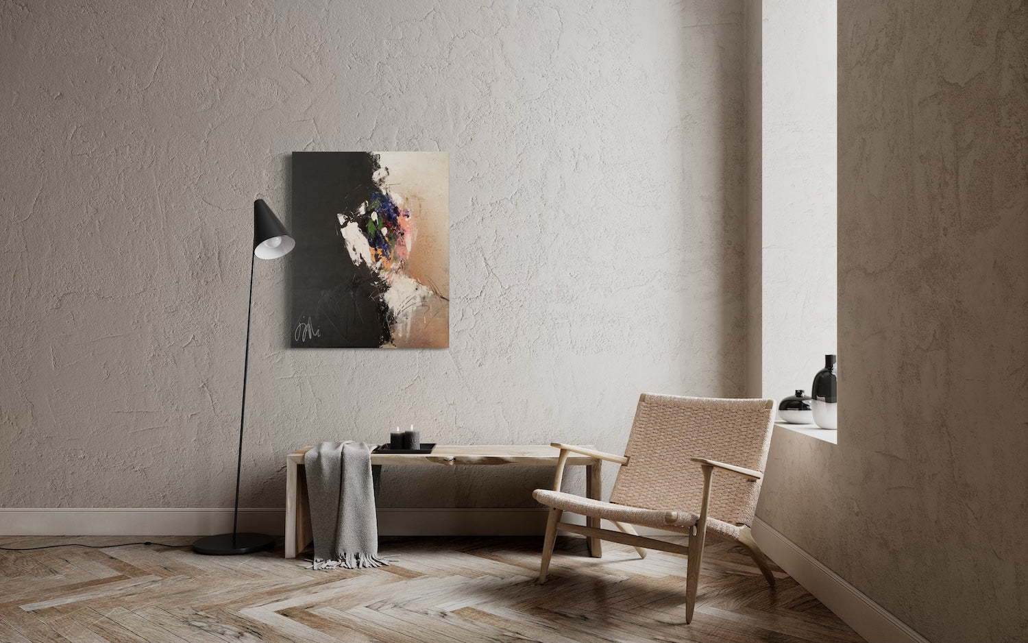 UNTITLED Portrait work contemporary painting art