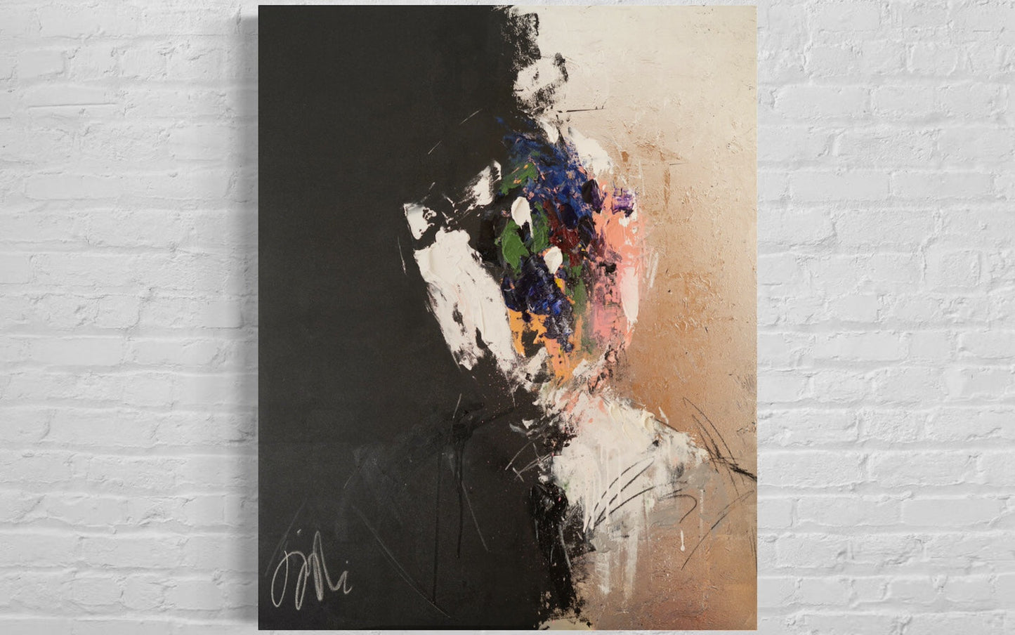 UNTITLED Portrait work contemporary painting art
