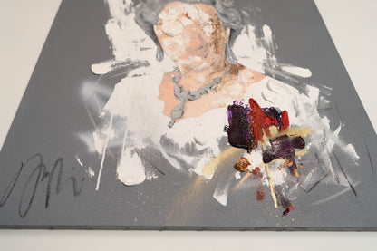 UNTITLED Portrait work (Elizabeth II) contemporary painting art