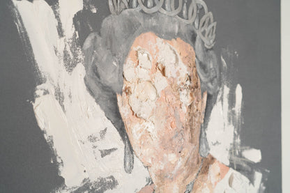 UNTITLED Portrait work (Elizabeth II) contemporary painting art