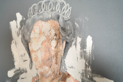 UNTITLED Portrait work (Elizabeth II) contemporary painting art